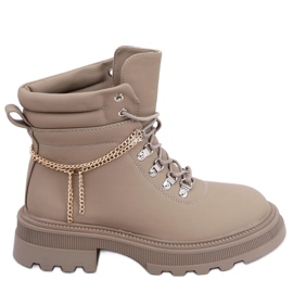 PA1 Hudson Apricot Trapper Boots beige