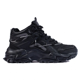 Big Star sneakers för kvinnor KK274387 svart