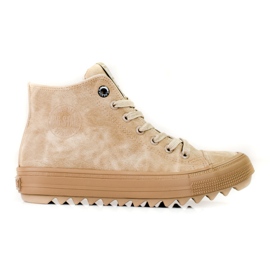 Big Star EE274071 sneakers för kvinnor beige