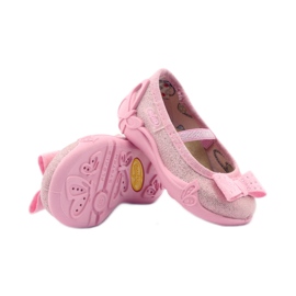 Tofflor för flickor rosett Befado 441p006 rosa