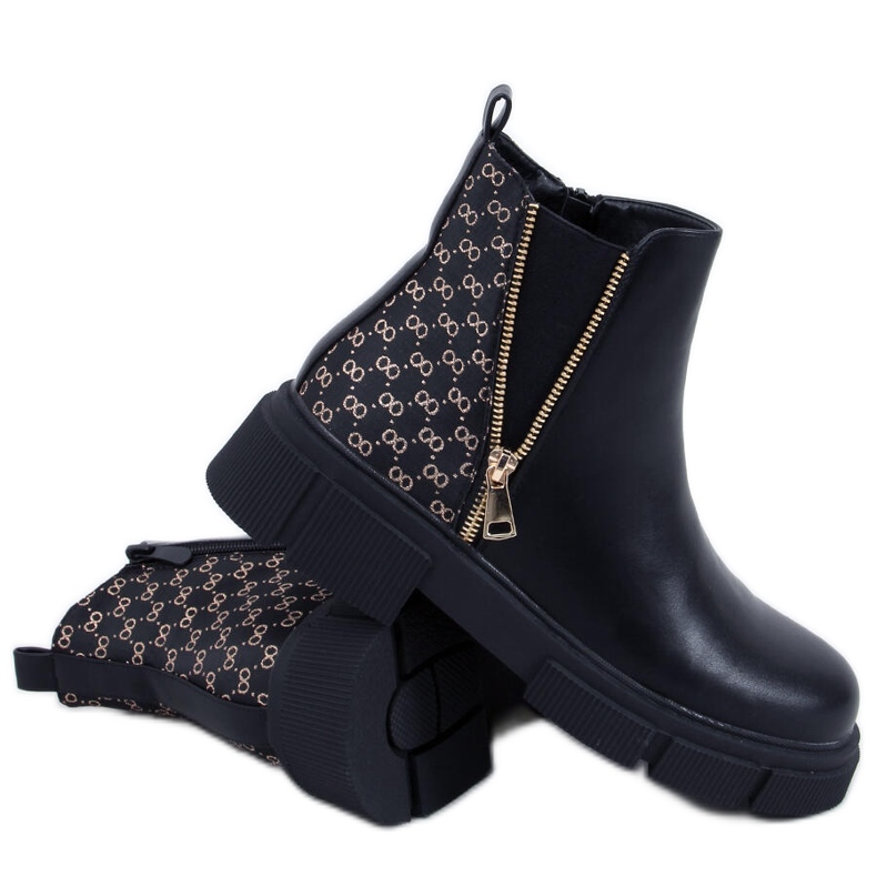 BM Ariana svarta jodhpurstövlar