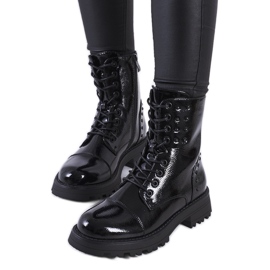 Svart polperro lackerade fångare