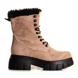 Dam Shelovet isolerad, beige