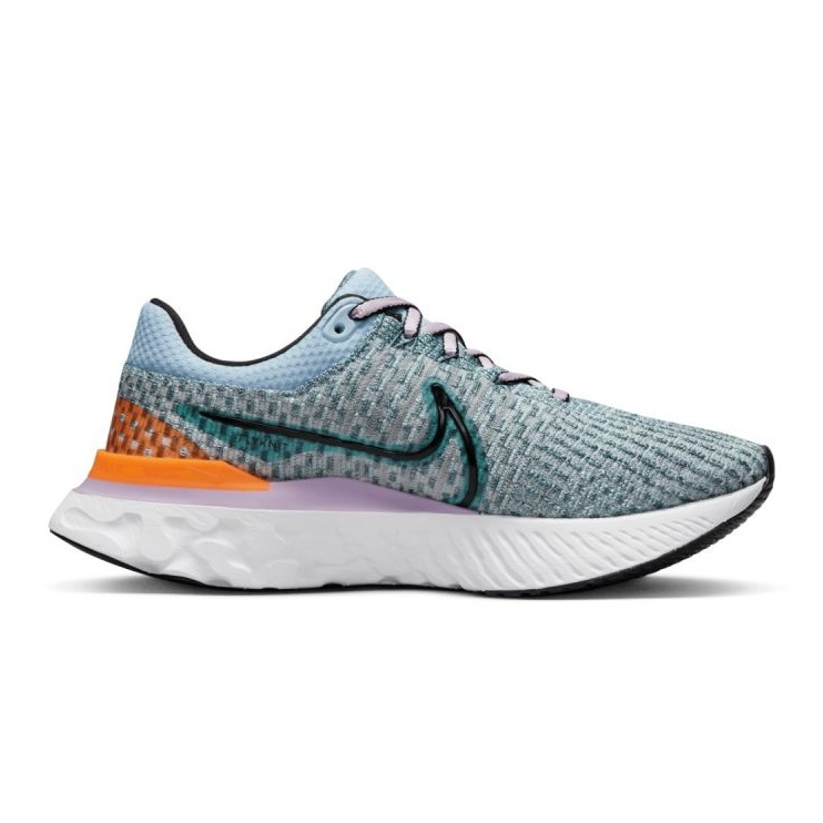 Nike React Infinity Run Flyknit 3 W DD3024-300 sko blå