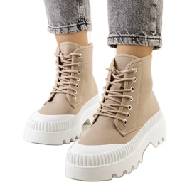 Bruna Roxo sneakers kaki grön