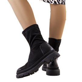 Svarta Markha stövlar