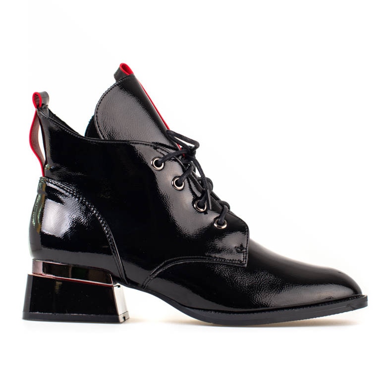 Eleganta svarta Shelovet-stövlar för kvinnor