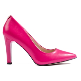 Fuchsia Shelovet pumps för kvinnor rosa
