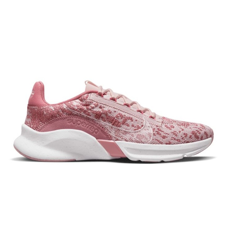 Nike SuperRep Go 3 Flyknit Next Nature DH3393-600 skor rosa