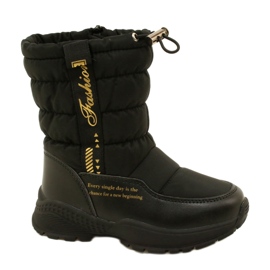 Girls 'Snow Boots Miss Evento 22DZ23-5274 Svart