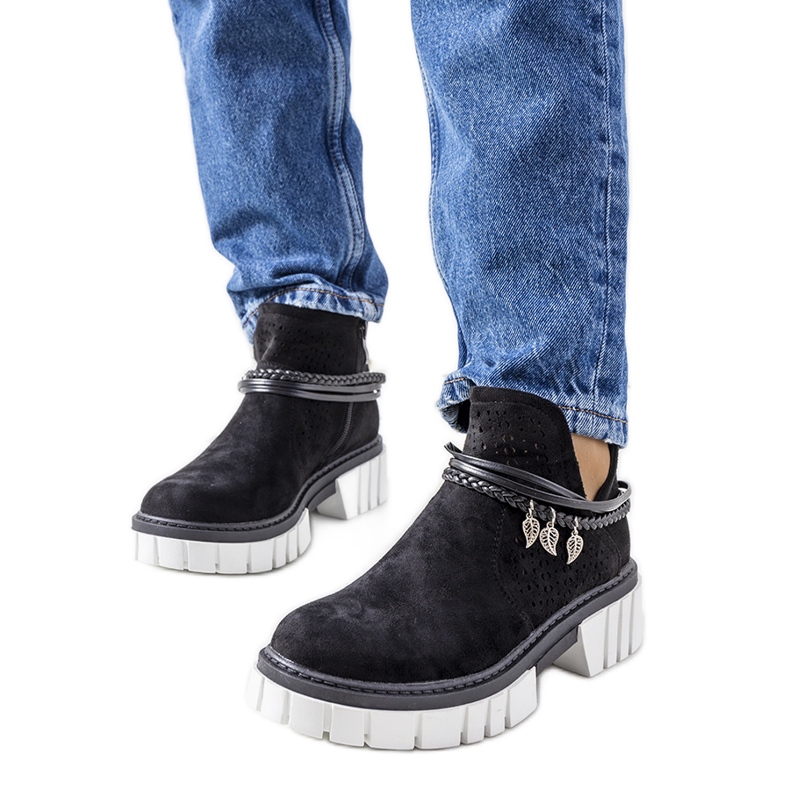 Svarta Chewings-stövlar