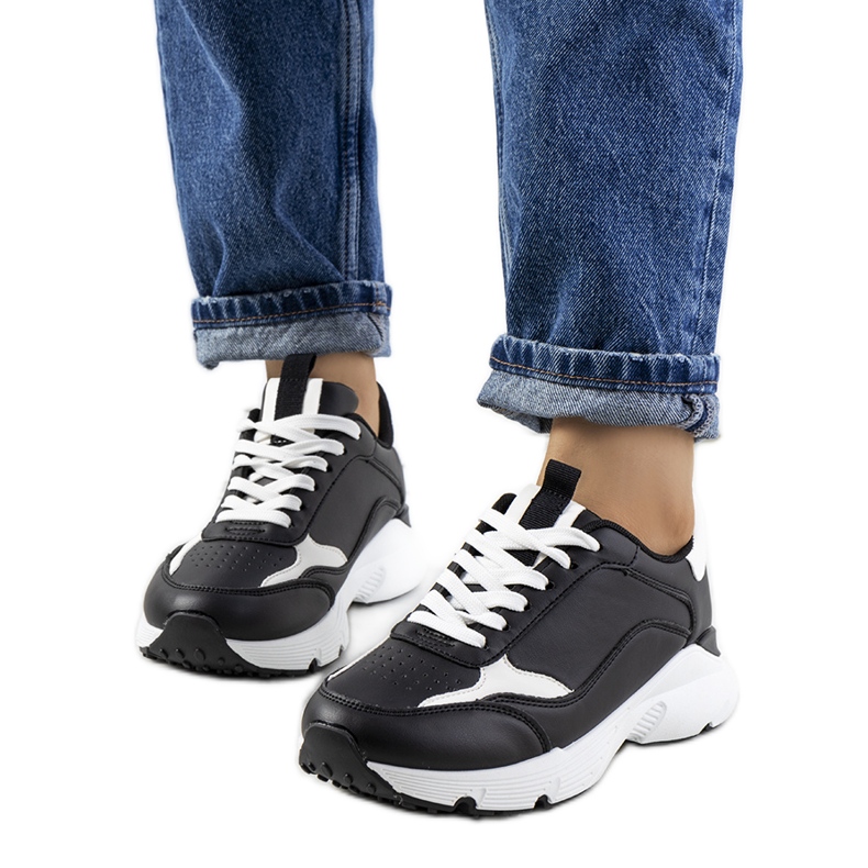 Svarta Ballater sneakers