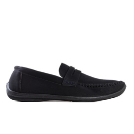 Black Pearse loafers för män svart