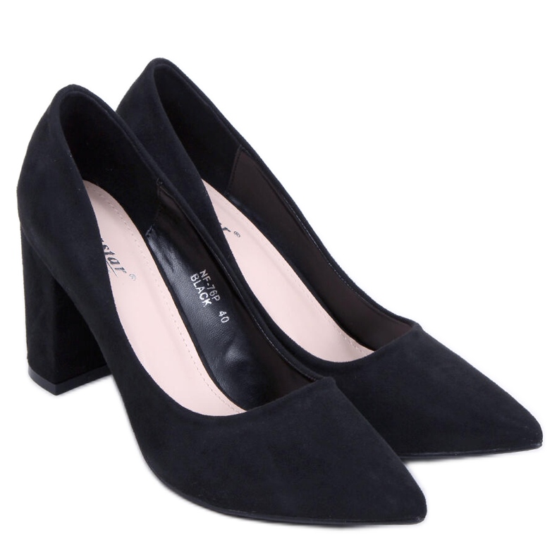 PA1 Pumpar på Ivonne Black-stolpen svart