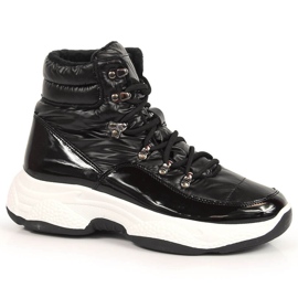 Svarta Vinceza högisolerade damsportskor