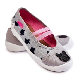 BEFADO S.A. Tofflor av Ballerina Befado Kitten 116X302 Grå