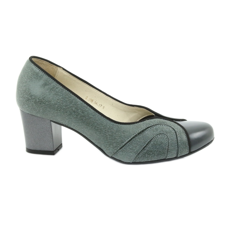 Espinto Classic Women's High Heels 395 Tęg G1/2 Gray grå