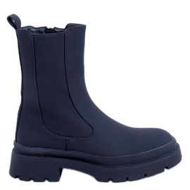 BM Carmit svarta Chelsea-stövlar