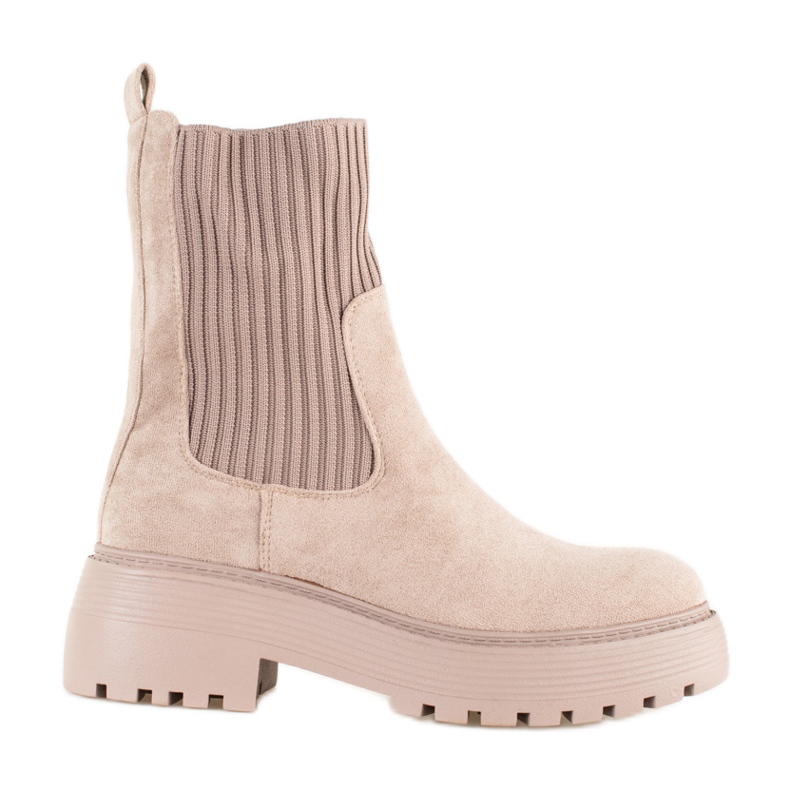 Kvinnliga arbetare med en flexibel skaft Shelovet beige