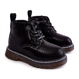 Barns varma stövlar med dragkedja Svart Betsy