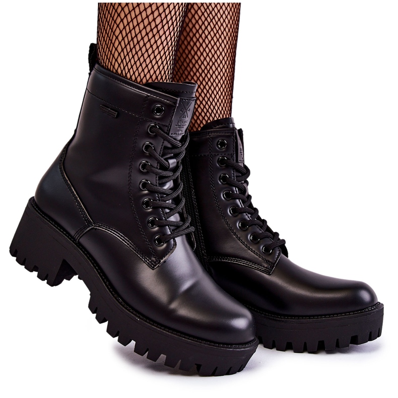 Damskor Cross Jeans KK2R4070C Svart