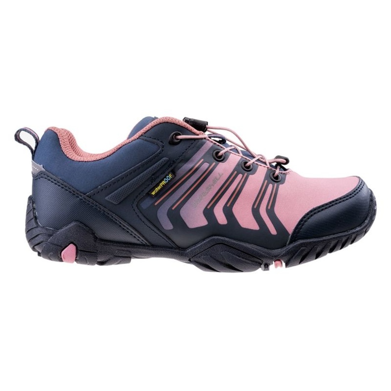 Elbrus Erimley Low Wp W 92800 401 501 marinblå rosa