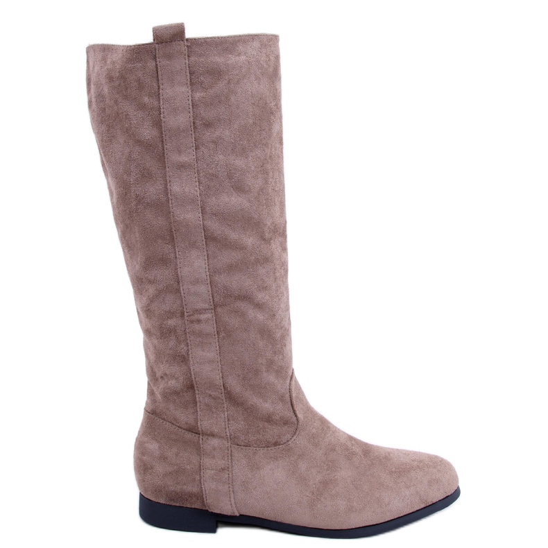 PA1 Flatty Khaki platt stövlar beige