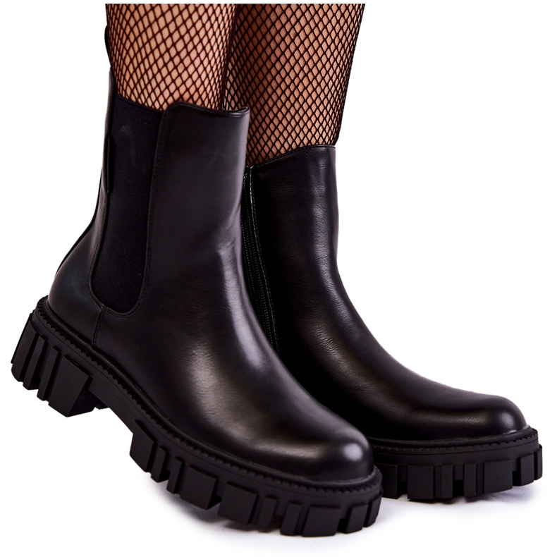 Boots Workery Cross Jeans KK2R4069C Svart