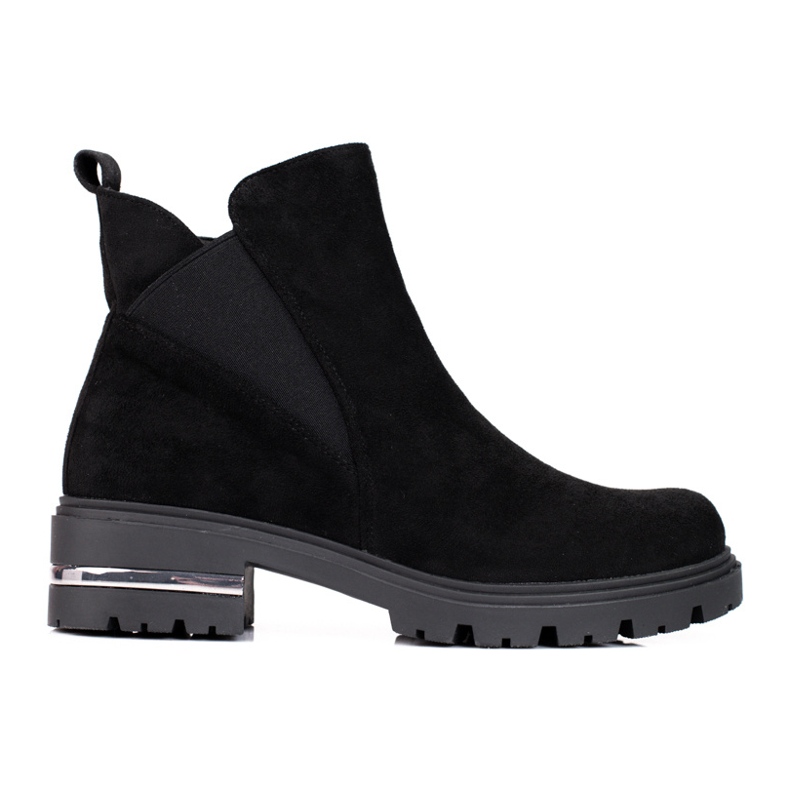 W. Potocki Svarta Chelsea stövlar för kvinnor Potocki