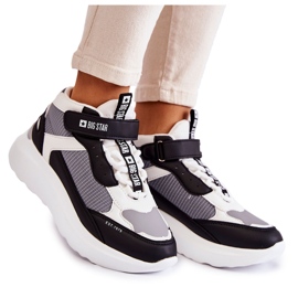 Damsportskor Memory Foam System Big Star KK274405 Vit