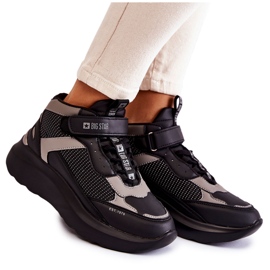 Damsportskor Memory Foam System Big Star KK274403 Svart