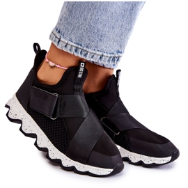 Damsneakers Big Star KK274547 Svart