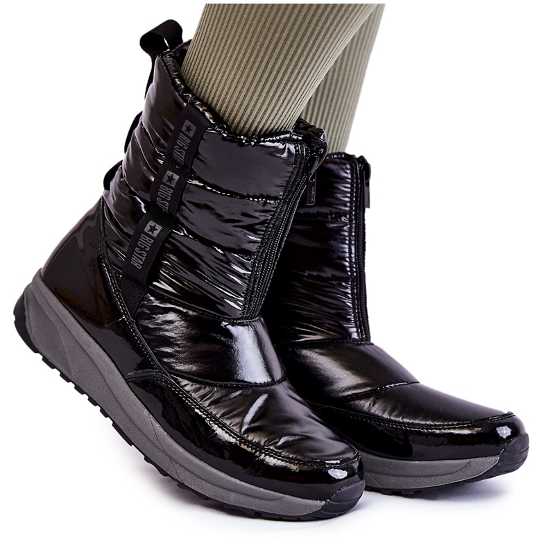 Snöskor för kvinnor Big Star KK274392 Svart