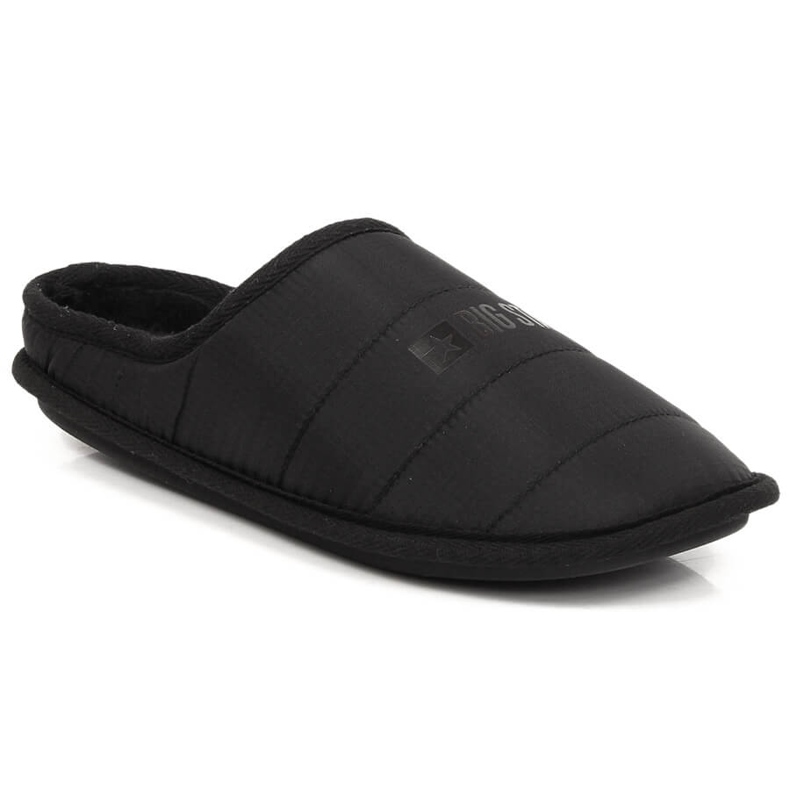 Black Big Star isolerade slip-on tofflor KK274602 svart