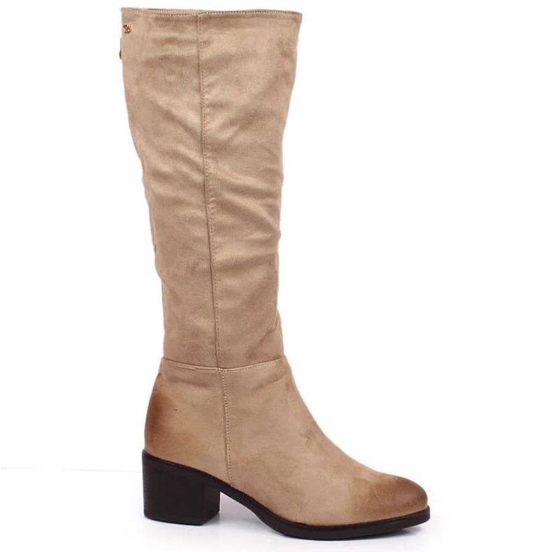 Varma klackskor i mocka T.Sokolski W SCA179B beige