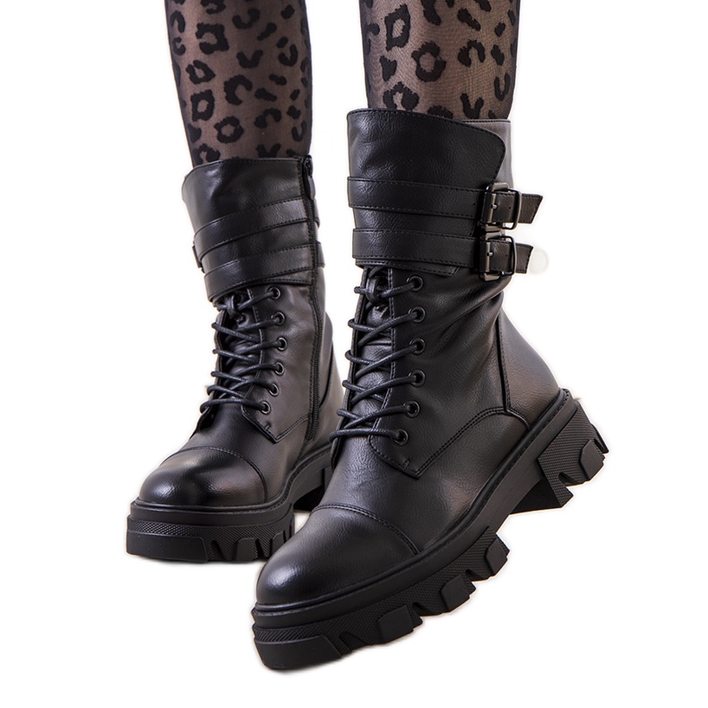 PA1 Svarta lupinväskor för kvinnor