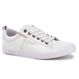 Låga herrsneakers Big Star KK174003 Vit
