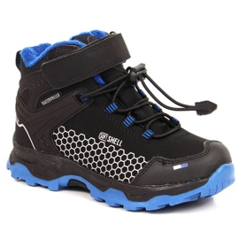 American Club Jr.AM904A vattentäta snökängor med kardborreband svart