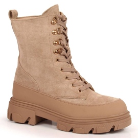 Potocki W WOL112B isolerade vandringskängor beige