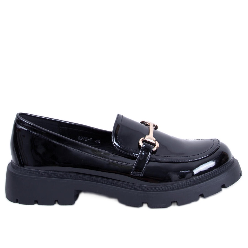PA1 Bridget Black loafers för kvinnor svart