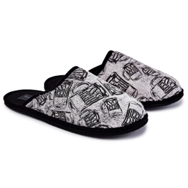 Hemmetofflor herr Panto Fino KK167001 Grå