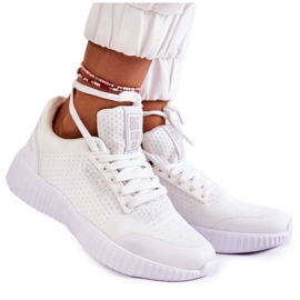 Damsneakers Big Star KK274062 Vit