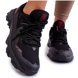 Dam Sneakers Memory Foam System Big Star KK274211 Svart