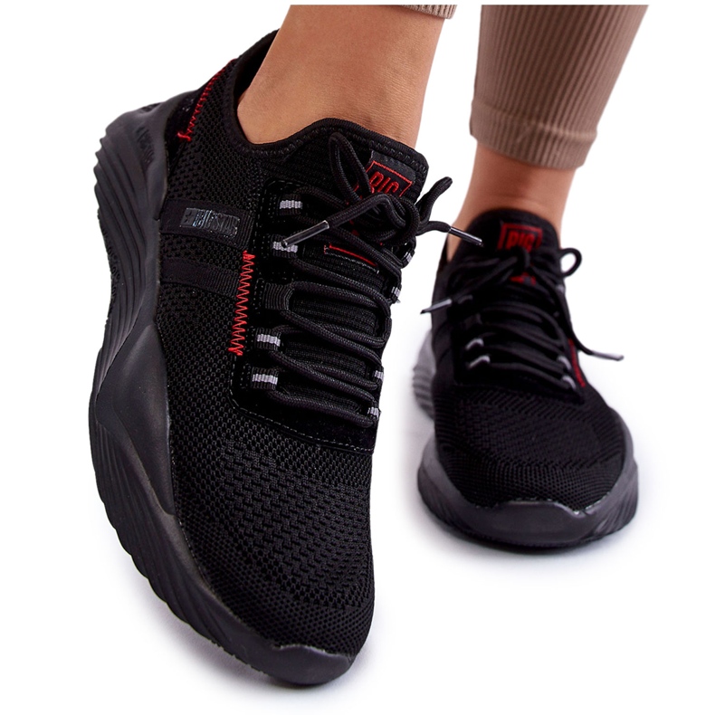 Dam Sneakers Memory Foam System Big Star KK274345 Svart