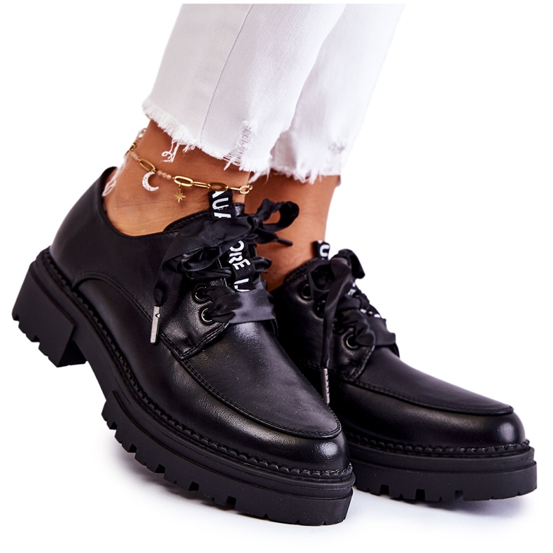 Skinnskor dam La.Fi 210004B-PU Svart