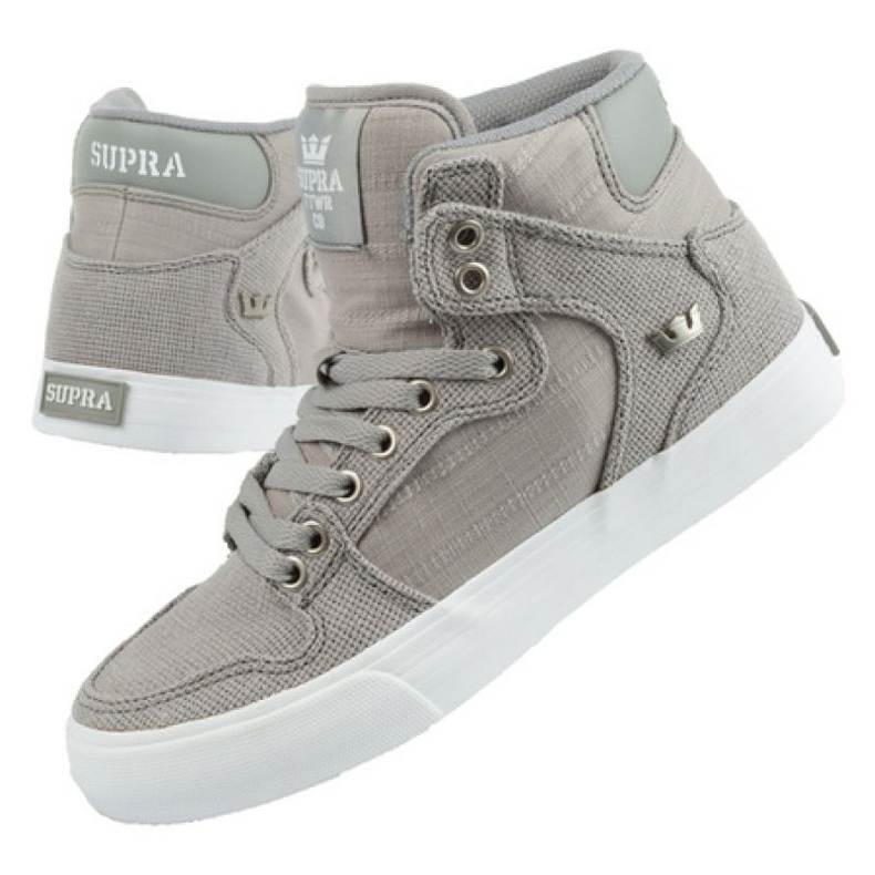 DC Supra Vaider M 08204-210 sneakers grå