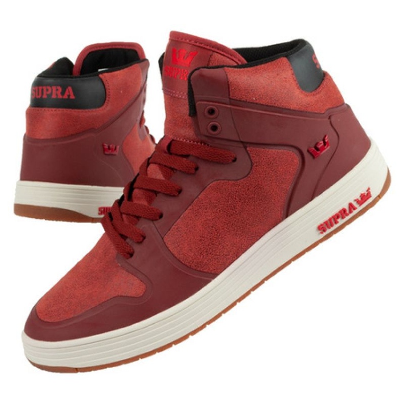 DC Supra Vaider M 08042-656 sneakers röd