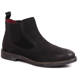 Slip-On Chelsea Boots Bugatti M INT1795 svart
