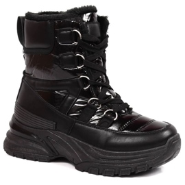 Snöskor i metall Potocki W WOL117A svart