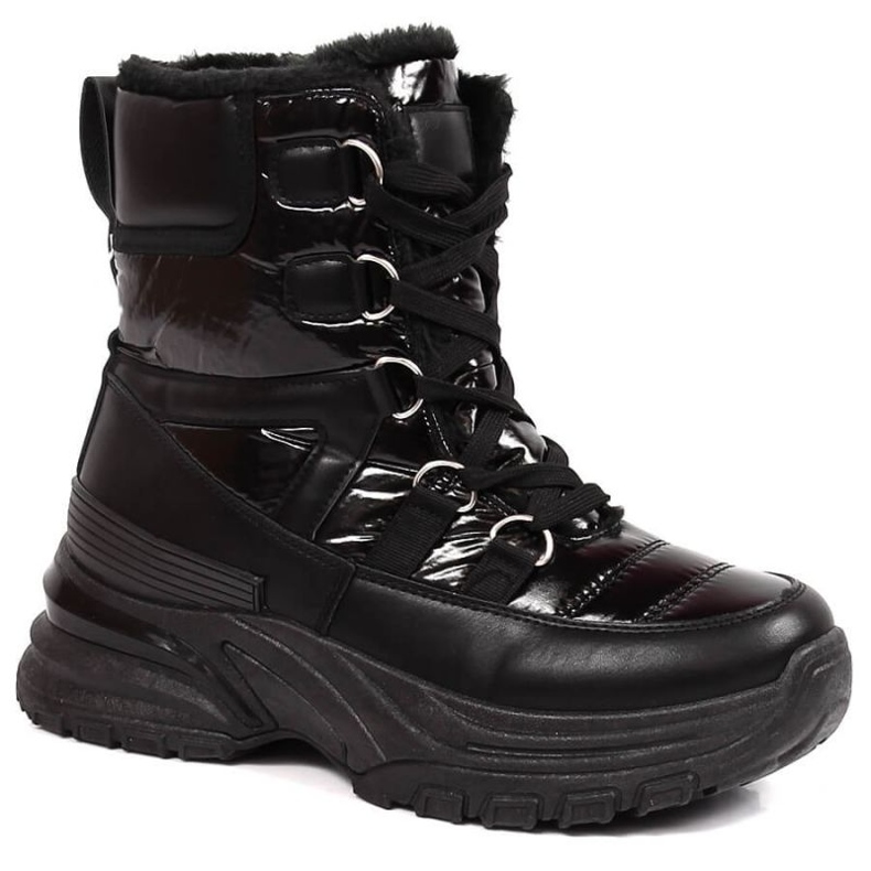 Snöskor i metall Potocki W WOL117A svart